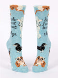 People I Want to Meet: Dogs - Womans Crew Socks