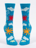 Carpe The F**k Out Of This Diem - Womans Crew Socks