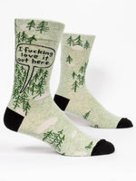 I F***ing Love It Out Here - Mens Crew Socks