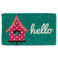 Birdhouse “Hello” Doormat