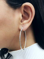 Oval Everyday Hoop Earrings