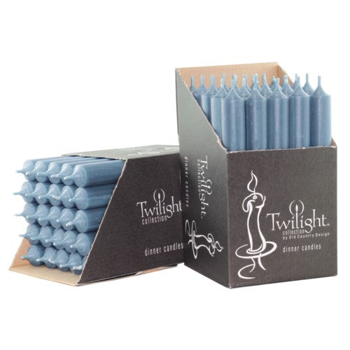 Taper Candle - 10" Blue Grey