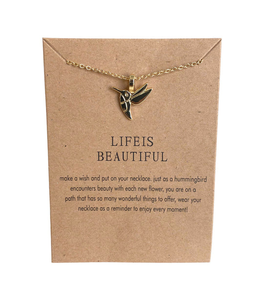 Life Is Beautiful Necklace