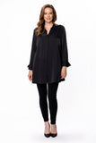 Boyfriend Blouse in Black