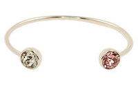 Open Bangle w/ Swarovski Stones