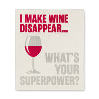 I Make Wine Disappear... Dishcloths Set/2