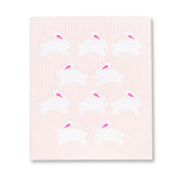 Bunnies & Tulips Dishcloths - Set of 2