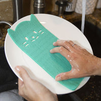 Cat Reusable Cleaning Cloth