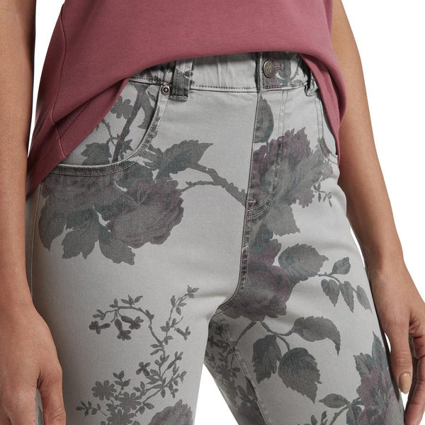 HUE Faded Floral Ultra Soft Denim High Waist 7/8 Legging – Carrington & Co.
