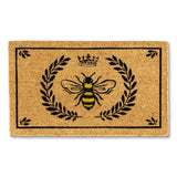 Bee in Crest Doormat