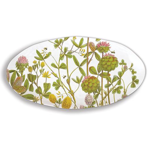 Honey & Clover Melamine Serveware Oval Platter