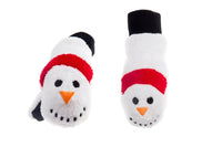 Kids Puppet Mittens - Snowman