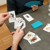 3D Dogs Playing Cards