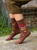 Here Comes Cool Mom - Womans Crew Socks