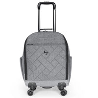 Porter 2 Wheelie Luggage-Heather Grey