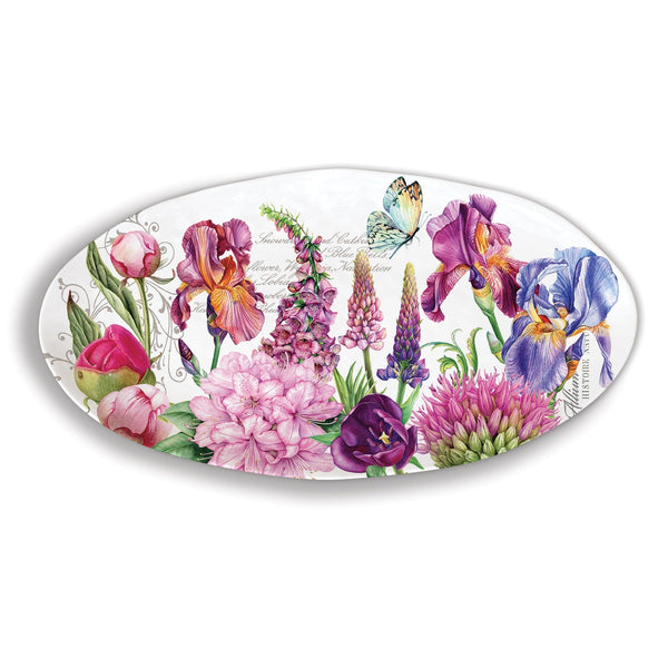 Deborah's Garden Melamine Serveware Oval Platter