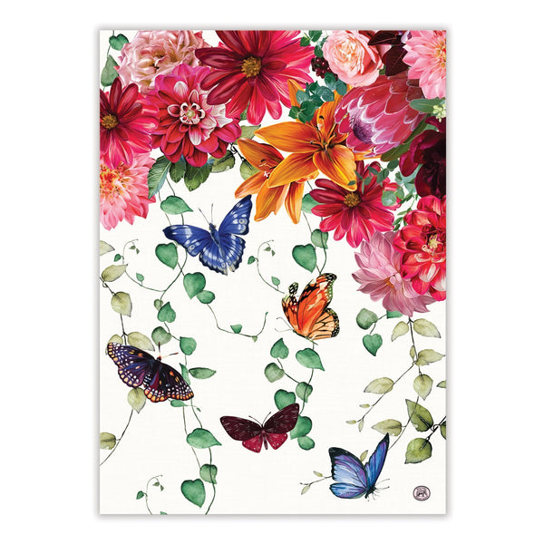 Sweet Floral Melody Kitchen Towel