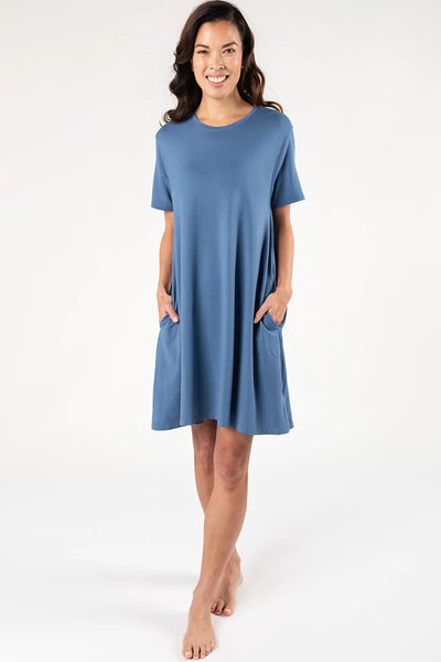 Jocelyn T-Shirt Dress - Coast Blue