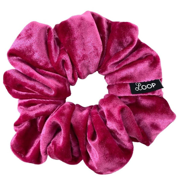 Pinkalicious Crushed Velvet Scrunchie
