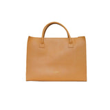 Modern Vegan Tote- Fluent French(Tan)