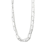Pilgrim Freedom Cable Chain Necklace 2-In-1 Set