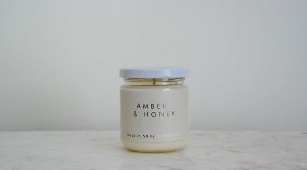 Amber & Honey Soy Wax Candle