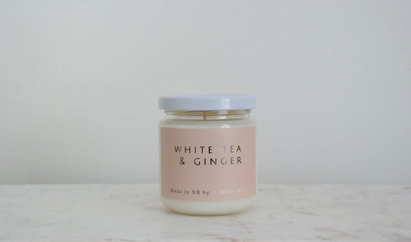 White Tea & Ginger Soy Wax Candle
