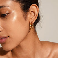 Pilgrim Love Hoop Earrings Set