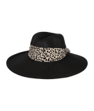 Women's Wide Brim Hat - Kimberly (Black)