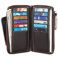 Derek Alexander - Full Zip Wallet w/ Smartphone Pocket