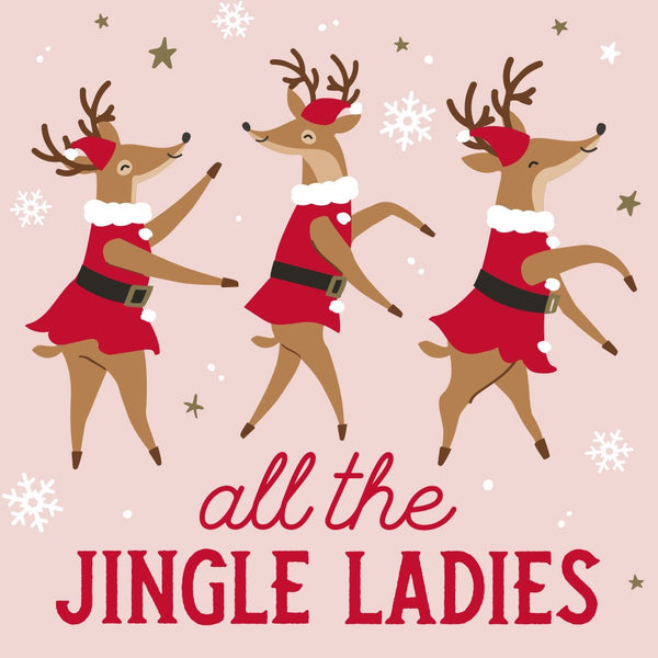 Jingle Ladies - Cocktail Napkins