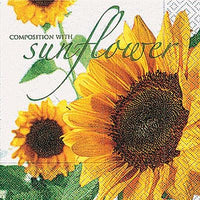 Sunflower - Luncheon Napkin