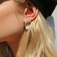 Pilgrim Dolag Chunky Hoop Earrings