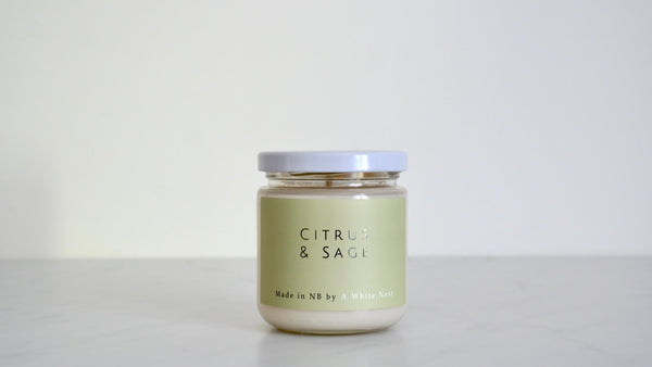 Citrus & Sage Soy Wax Candle