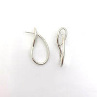 Simplicity Earring Large - Sterling Silver