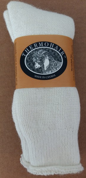 Thermohair Crew Socks - Woman's Natural