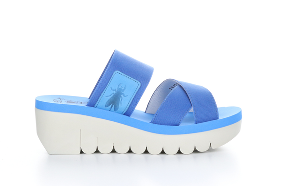 Fly london 2025 blue sandals